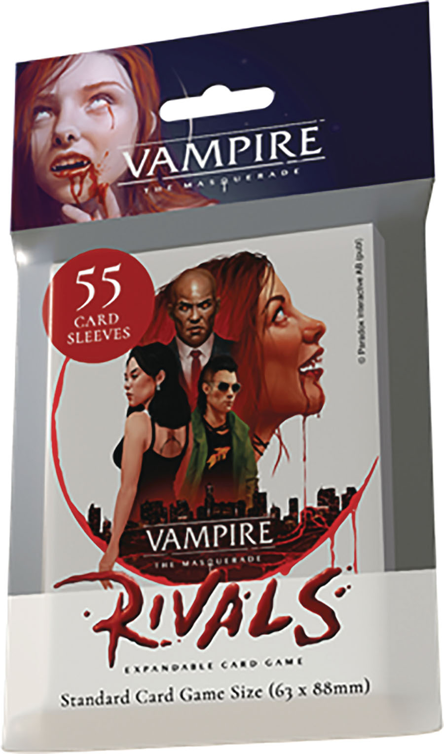 Vampire The Masquerade Rivals Card Sleeves - Library Deck