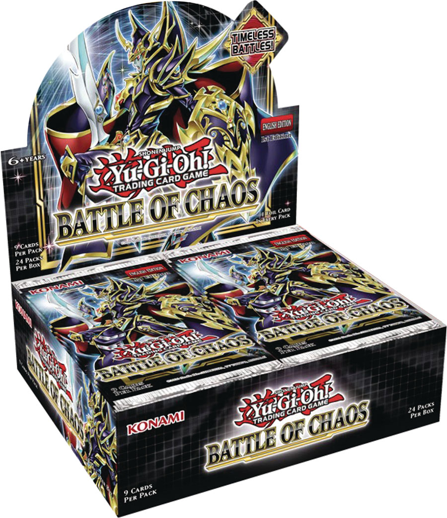 Yu-Gi-Oh Battle Of Chaos Booster Display