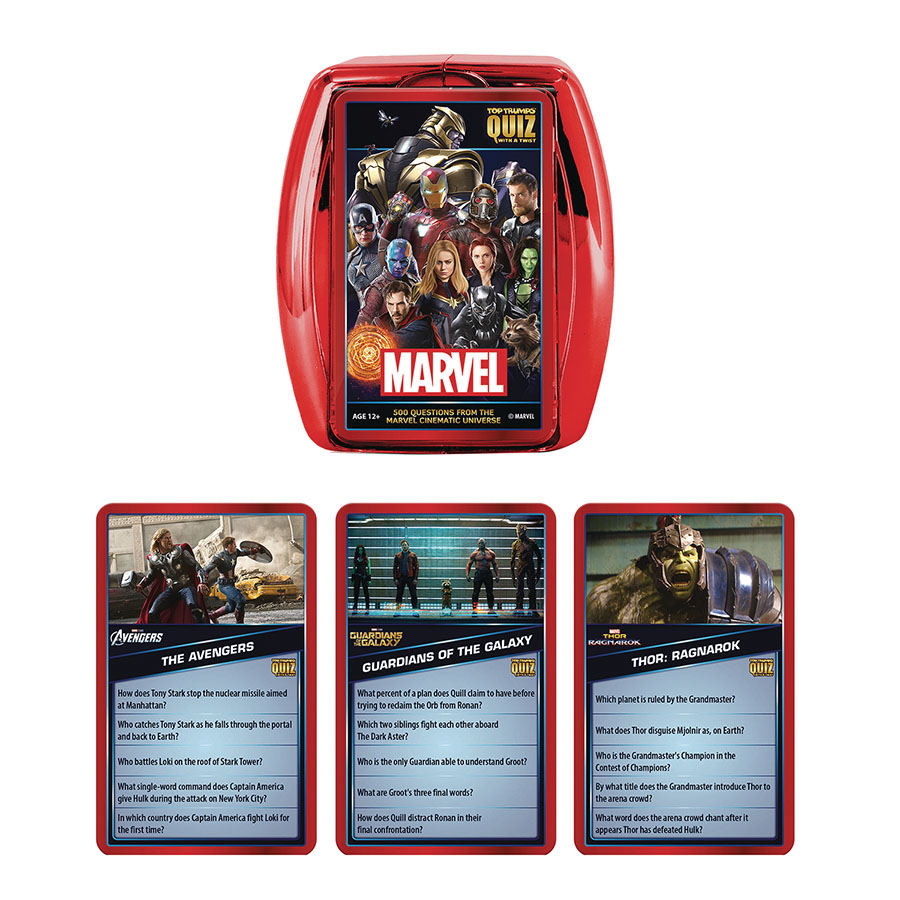 Top Trumps Quiz - Marvel Universe Edition