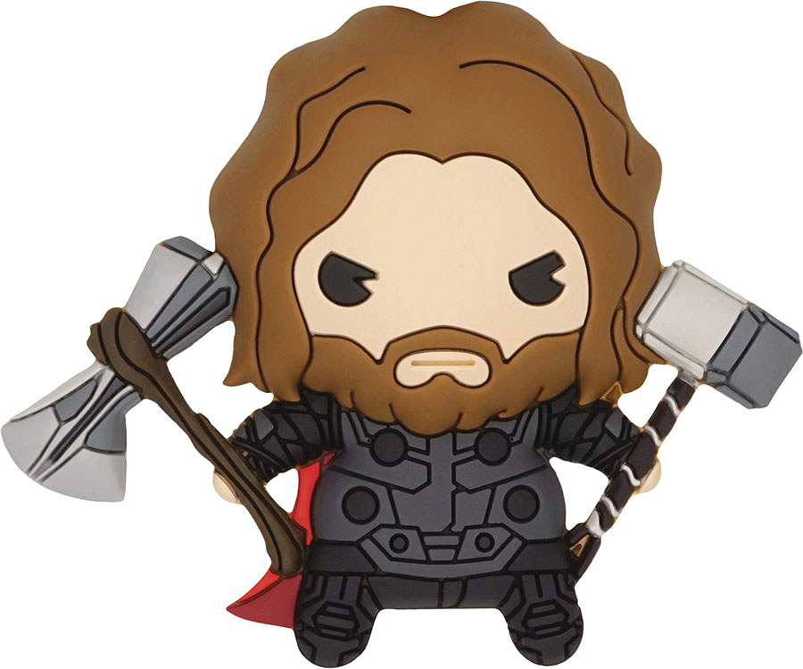 Marvel Heroes 3D Foam Magnet - Thor