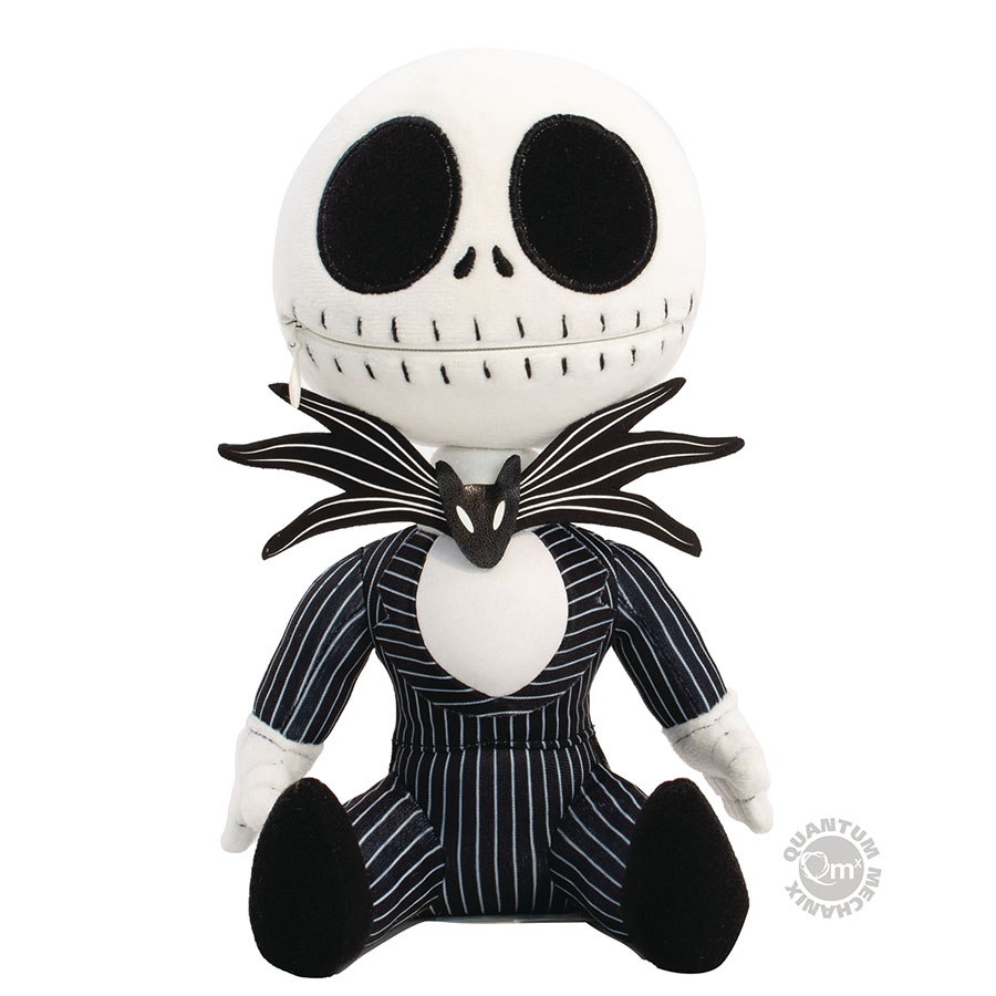 Nightmare Before Christmas Zippermouth Plush - Jack Skellington
