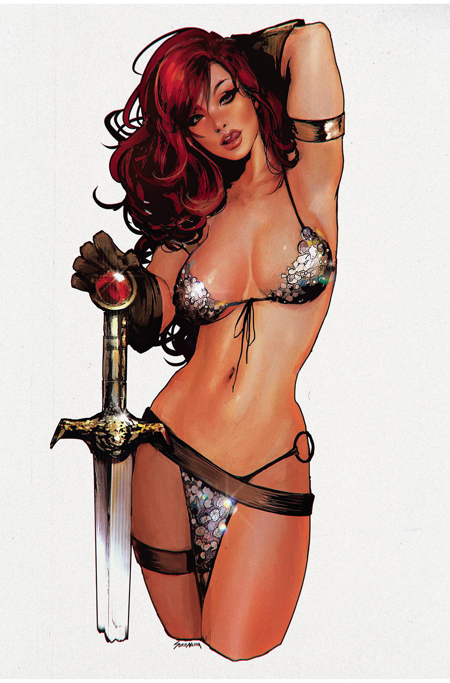Red Sonja Valentines Day Special (2022) #1 (One Shot) Cover E Incentive Sozomaika Virgin Cover