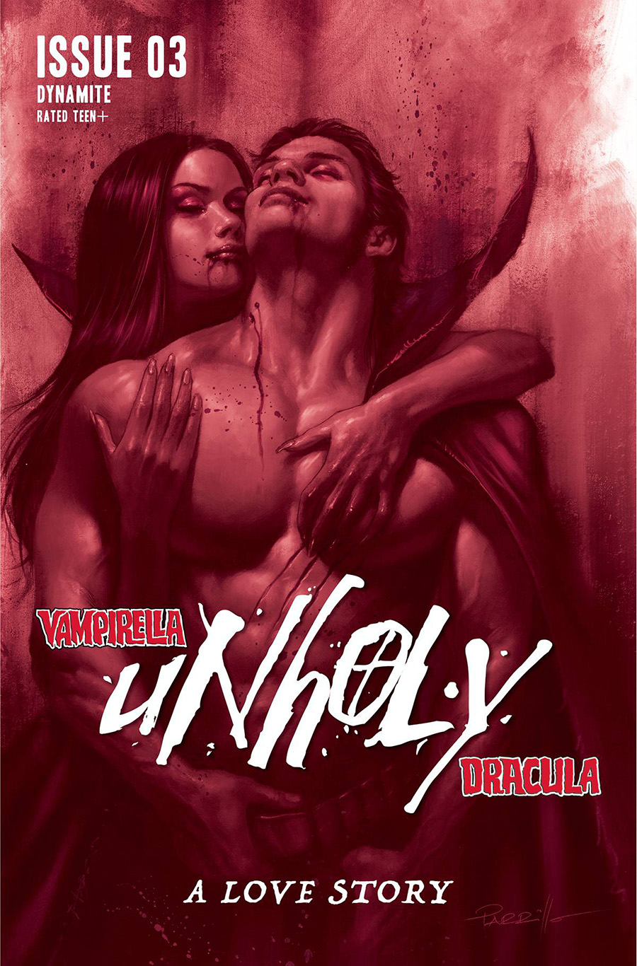 Vampirella Dracula Unholy #3 Cover F Incentive Lucio Parrillo Tint Cover