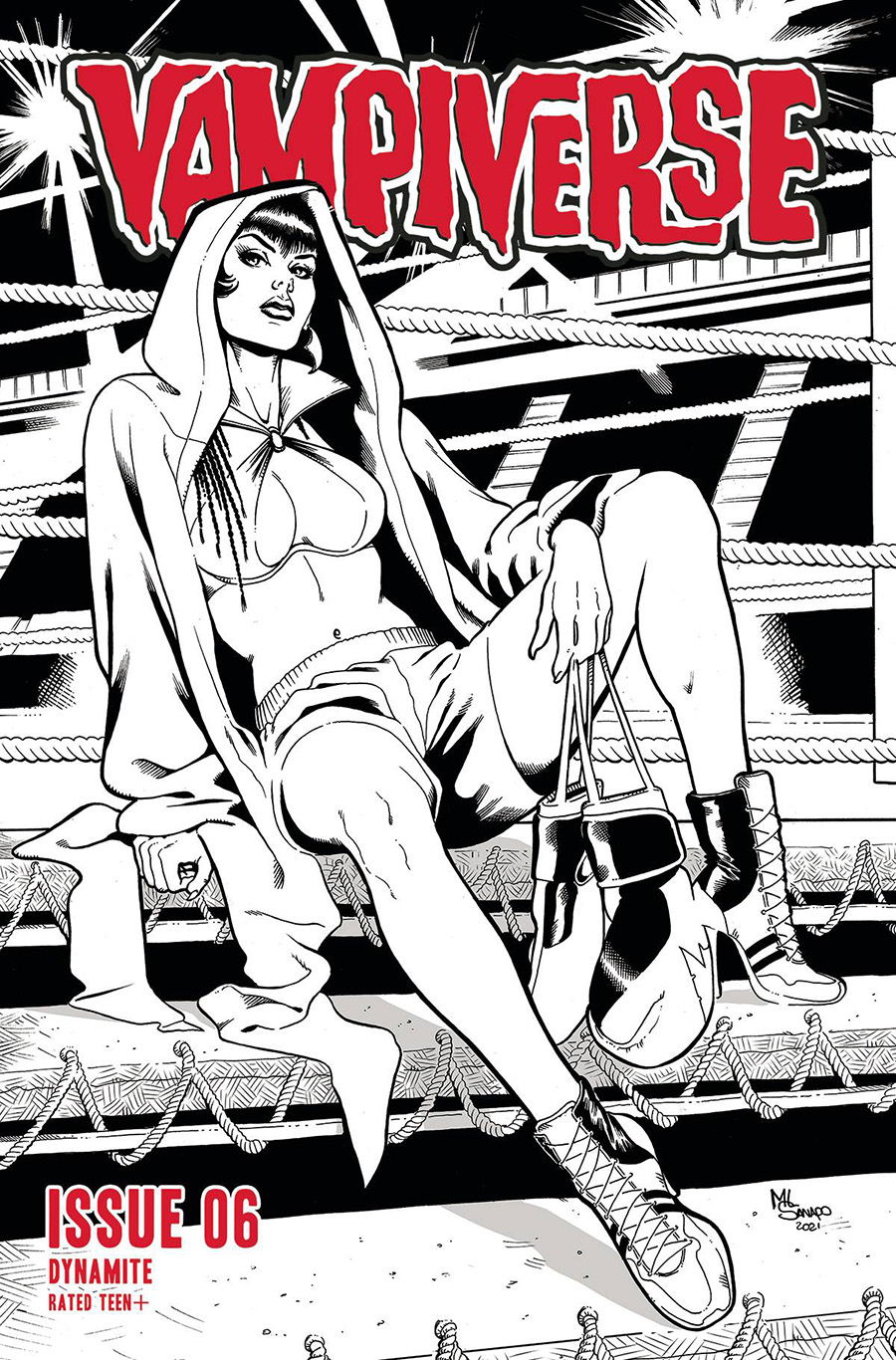 Vampiverse #6 Cover I Incentive Maria Laura Sanapo Line Art Cover