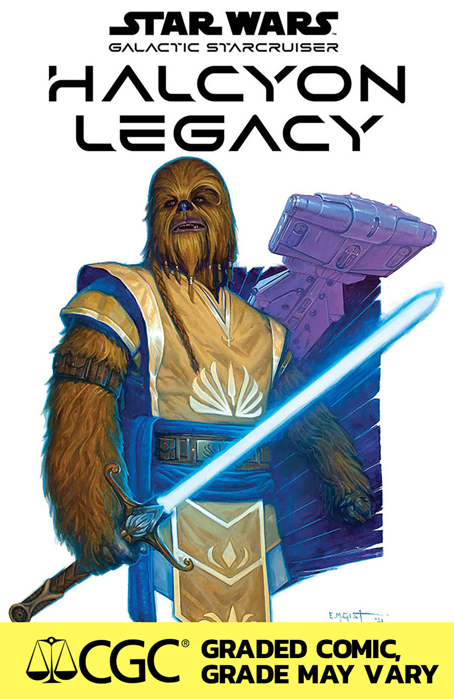 Star Wars Halcyon Legacy #1 Cover G DF CGC Graded 9.6 Or Higher