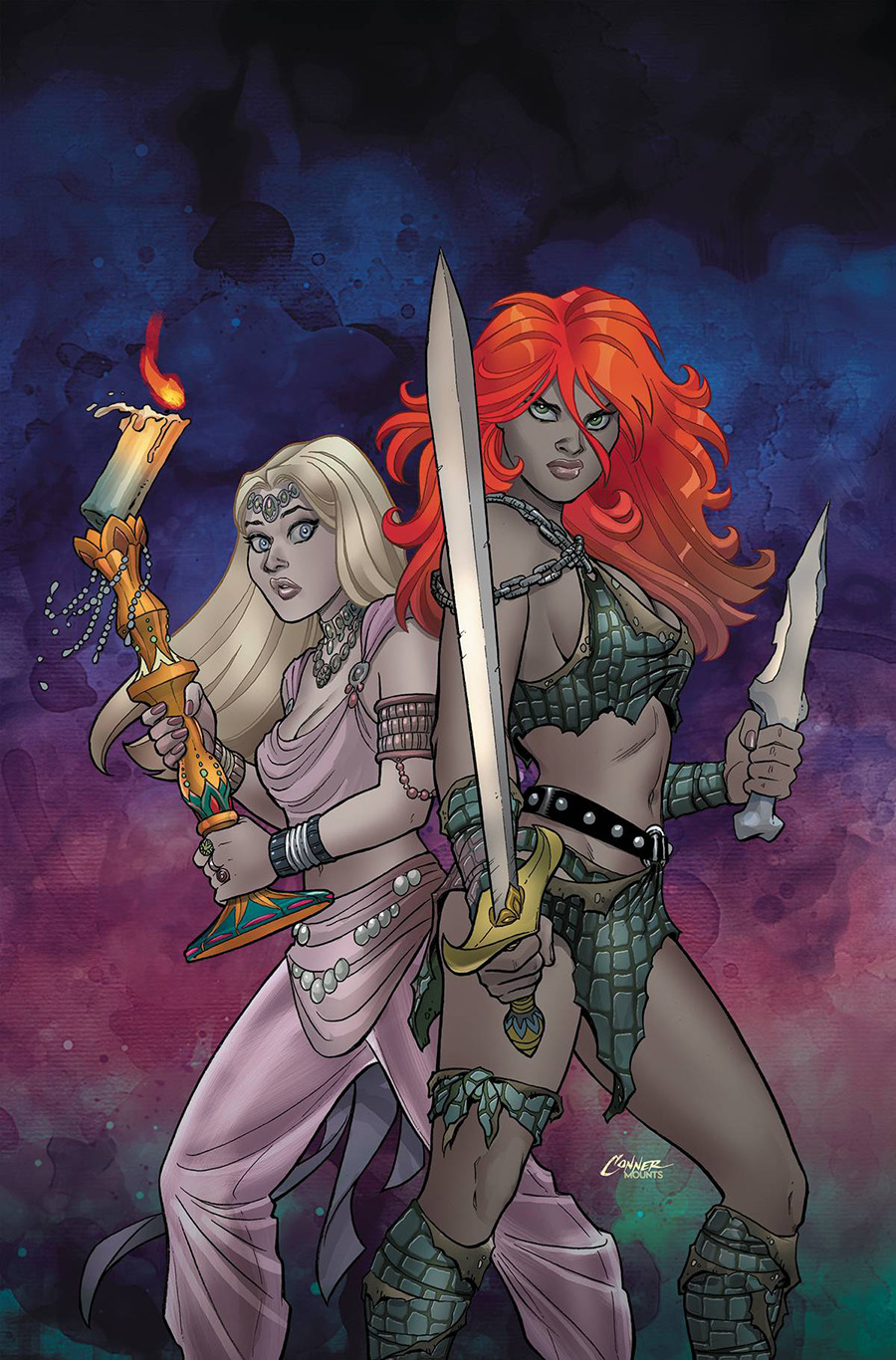 Invincible Red Sonja #9 Cover K Limited Edition Amanda Conner Virgin Cover