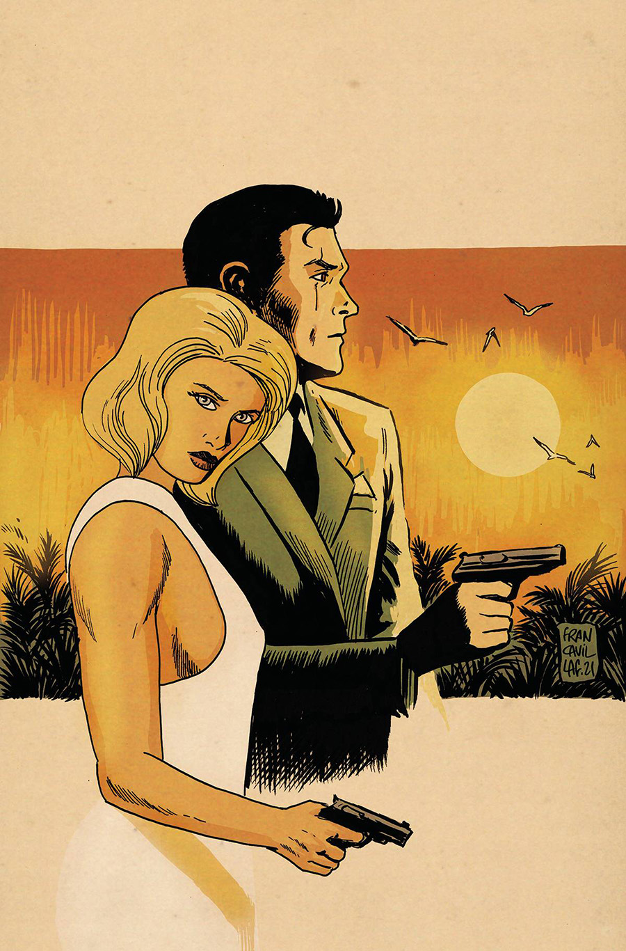James Bond Himeros #5 Cover D Limited Edition Francesco Francavilla Virgin Cover