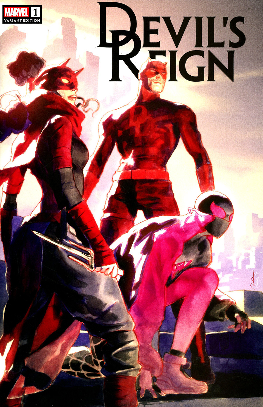 Devils Reign #1 Cover J DF Comicxposure Exclusive Gerald Parel Variant Cover