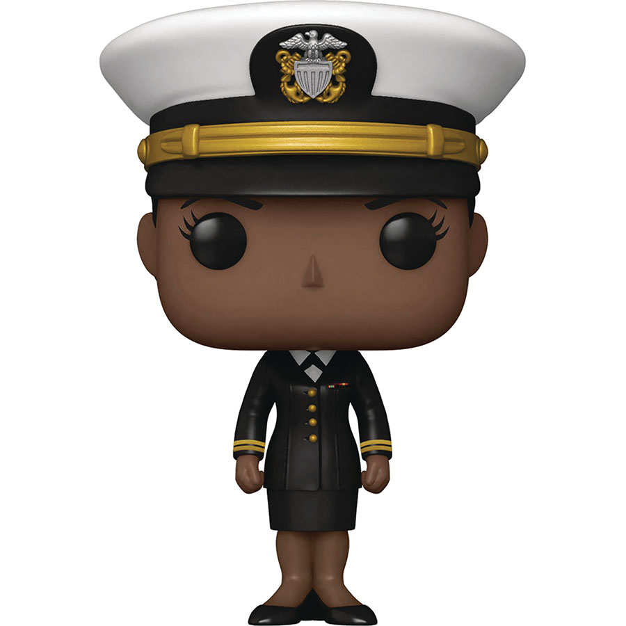 POP Military United States Navy Female African-American Vinyl Figure