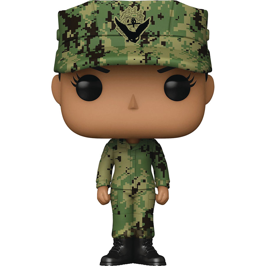 POP Military United States Navy Female Hispanic Vinyl Figure