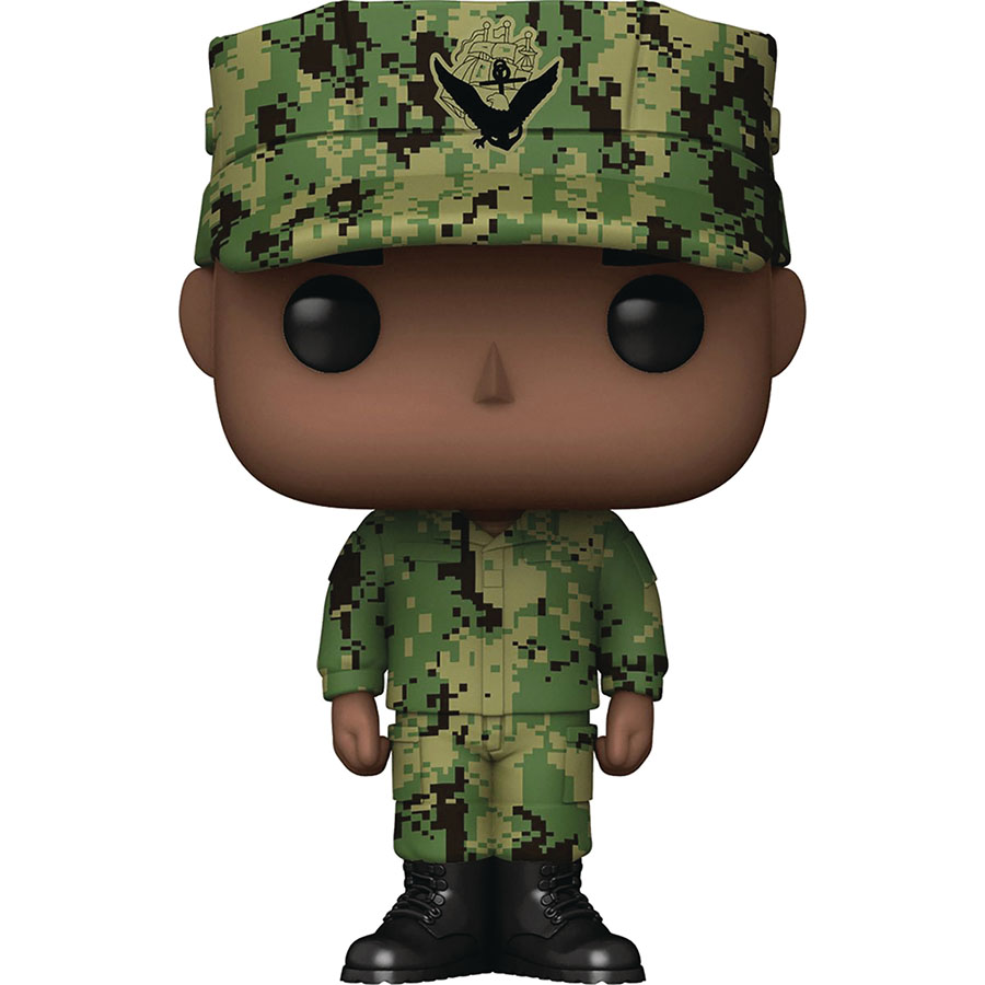POP Military United States Navy Male African-American Vinyl Figure