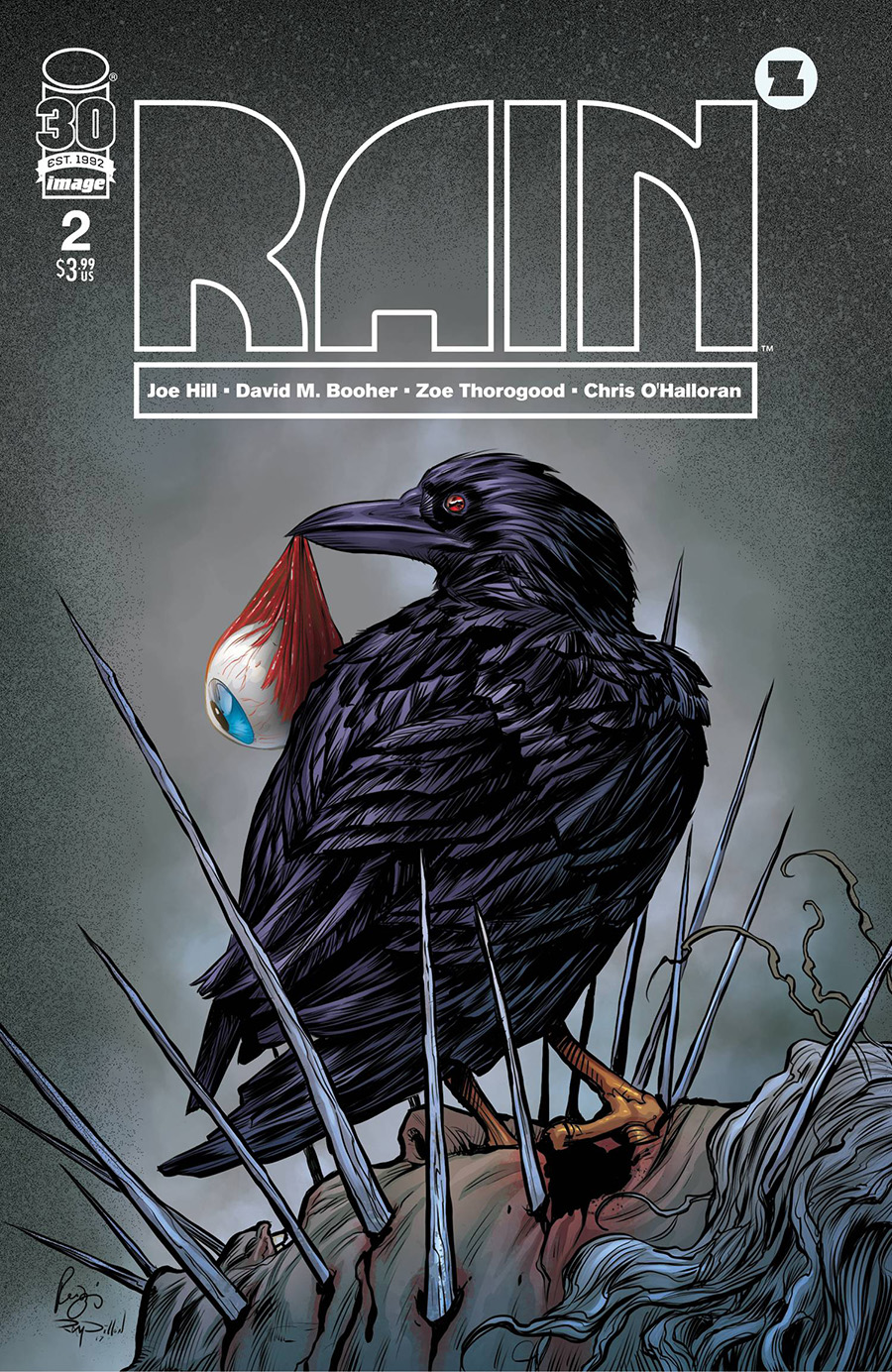 Joe Hills Rain #2 Cover C Incentive Renae DeLiz & Ray Dillon Variant Cover