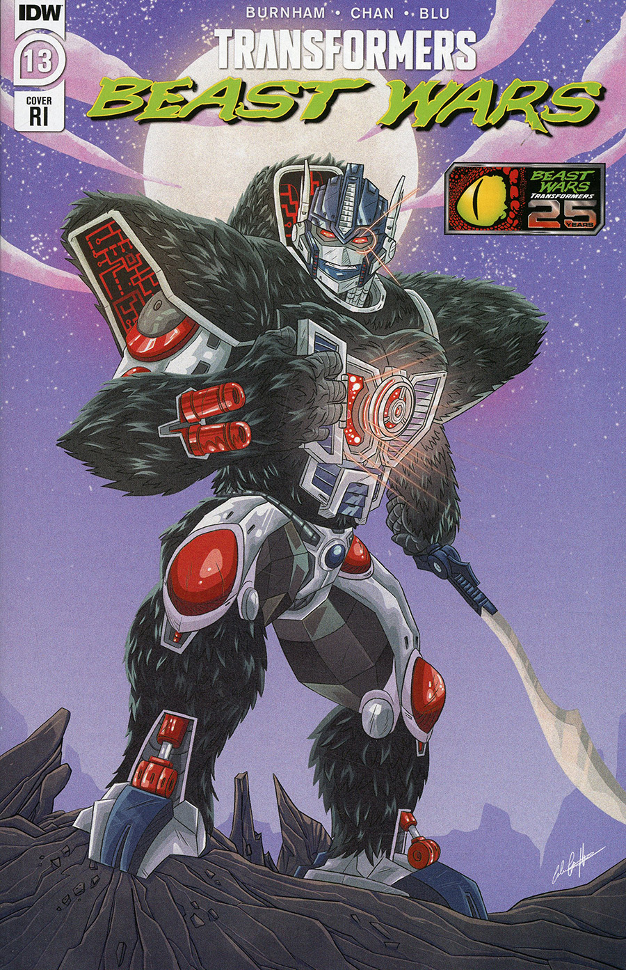 Transformers Beast Wars Vol 2 #13 Cover C Incentive Colm Griffin Variant Cover