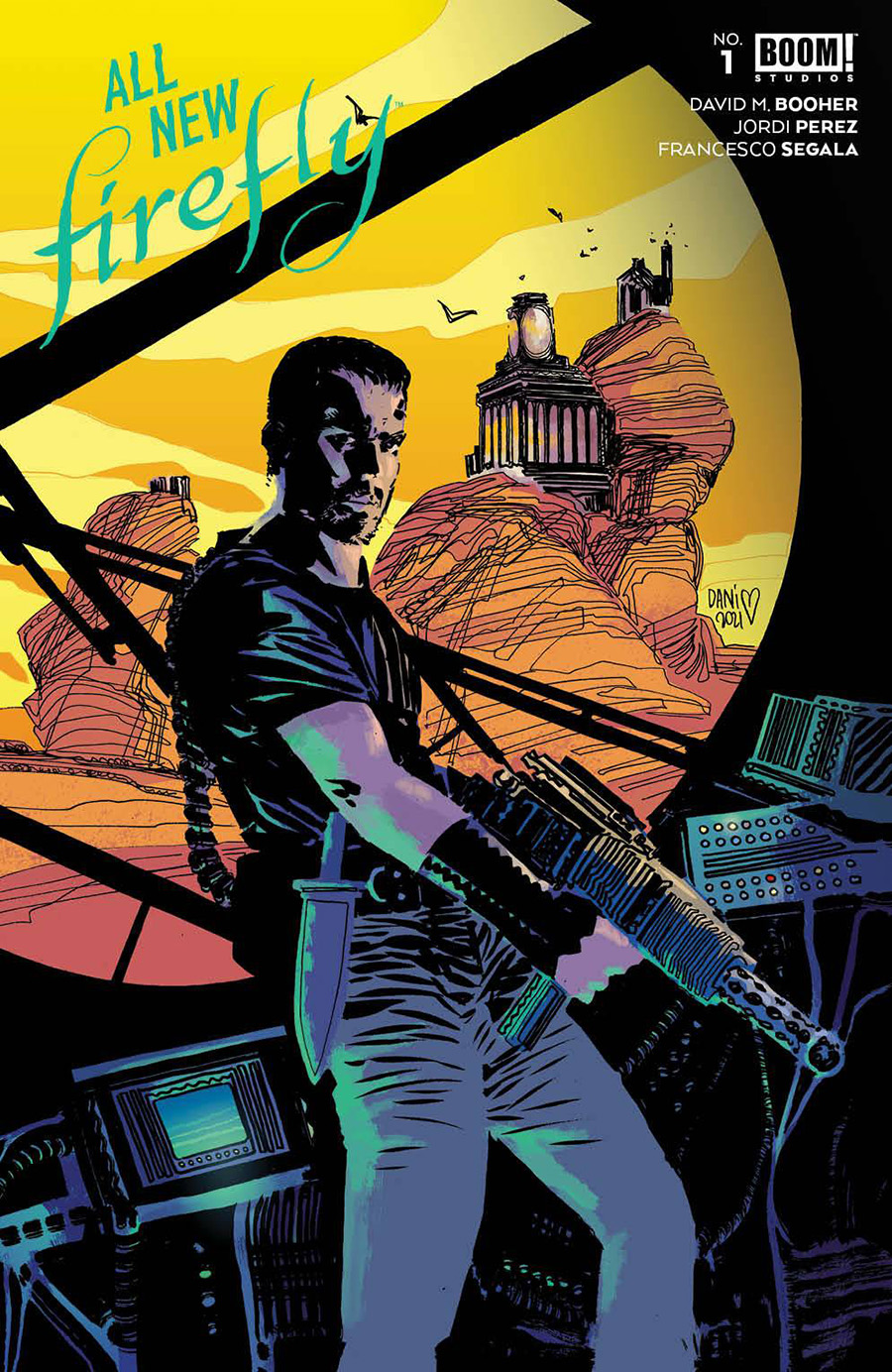 All-New Firefly #1 Cover D Incentive Dani Strips Variant Cover