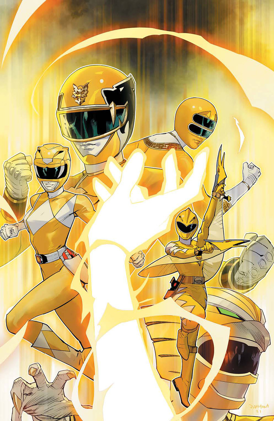 Power Rangers Universe #3 Cover B Incentive Dan Mora Virgin Cover