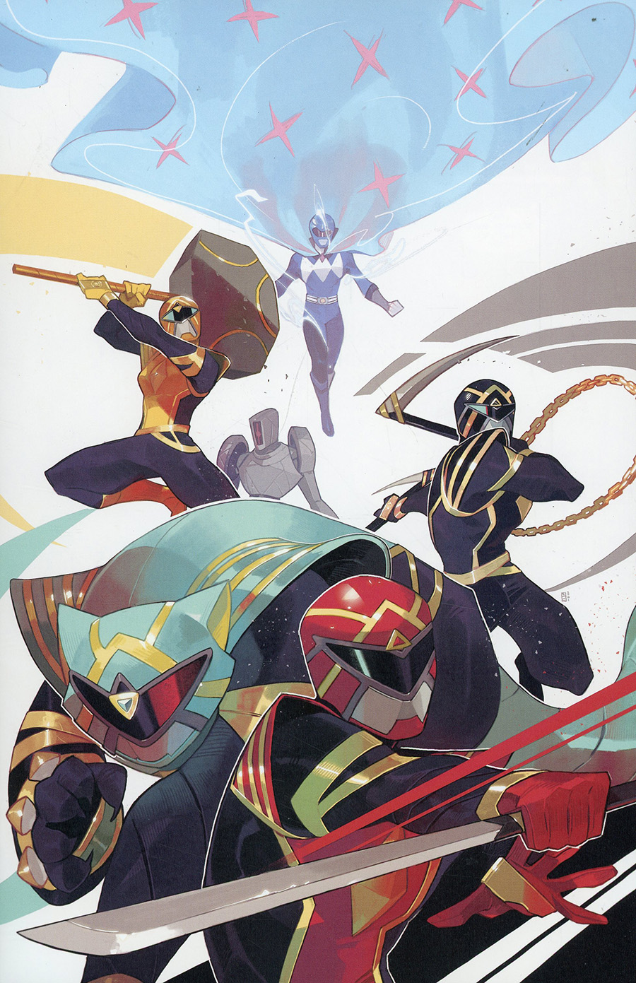 Power Rangers #16 Cover G Incentive Jo Migyeong Reveal Virgin Cover (The Eltarian War Part 8)