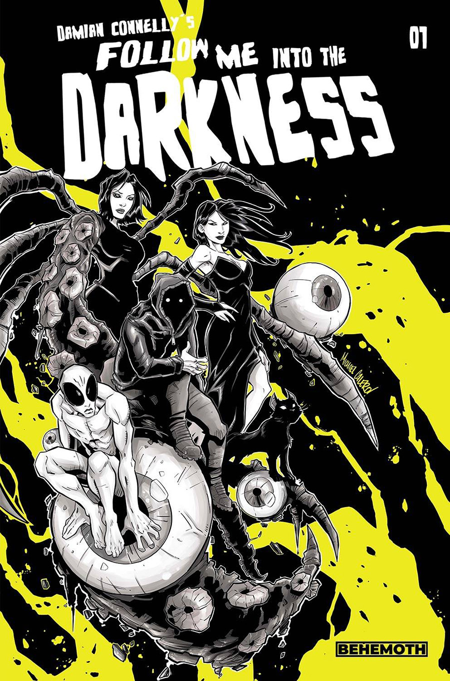 Follow Me Into The Darkness #1 Cover E Incentive Damian Connelly Variant Cover
