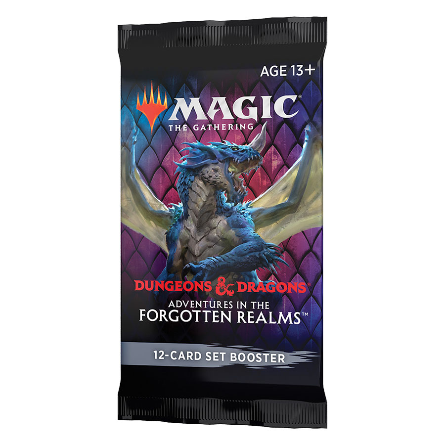 Magic The Gathering Adventures In The Forgotten Realms Draft Booster Pack