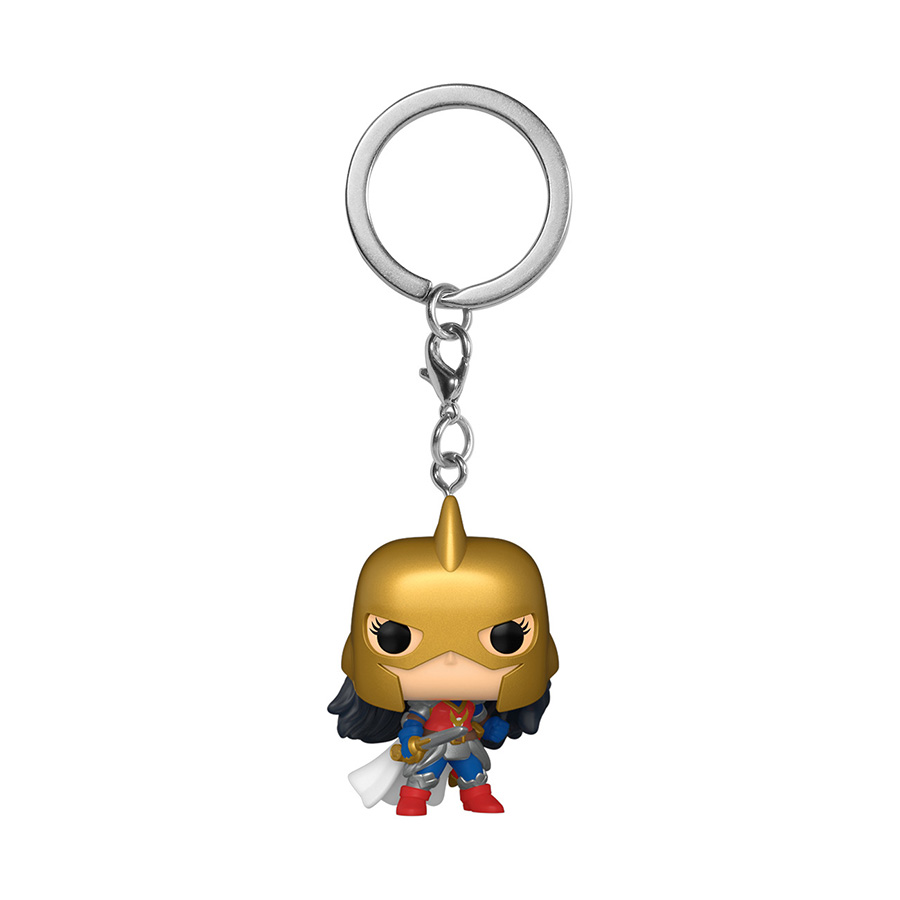 POP Keychain Wonder Woman 80th Anniversary Wonder Woman Flashpoint Vinyl Pocket Keychain