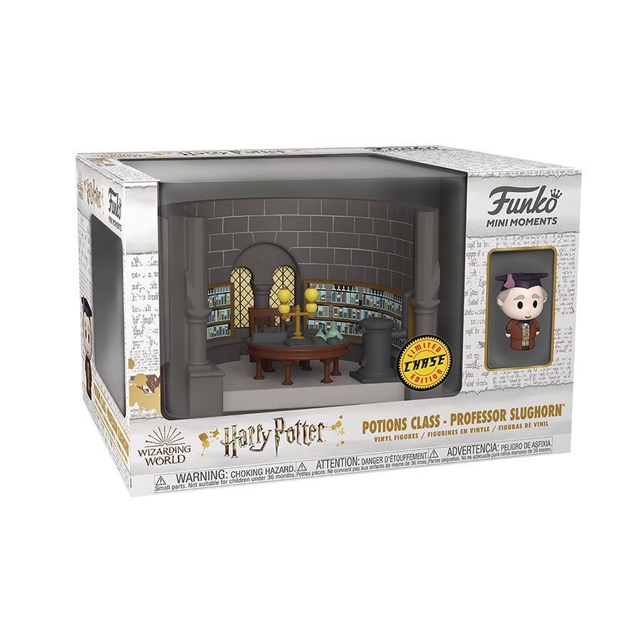 Mini Moments Harry Potter Anniversary Professor Snape Chase Professor Slughorn Vinyl Figure