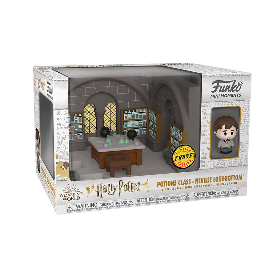 Mini Moments Harry Potter Anniversary Ron Chase Neville Longbottom Vinyl Figure