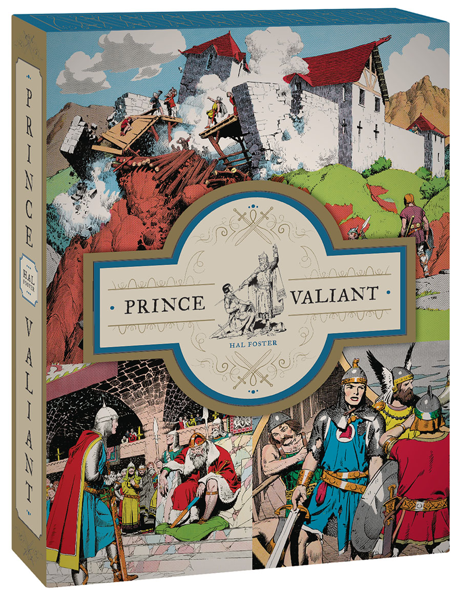 Prince Valiant Gift Box Set Vols 10-12 1955-1960 HC