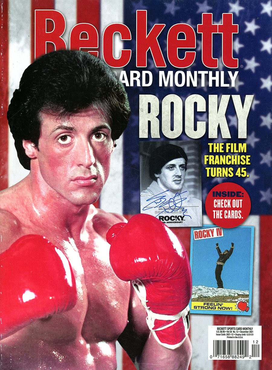 Beckett Sports Card Monthly #441 Vol 38 #12 December 2021