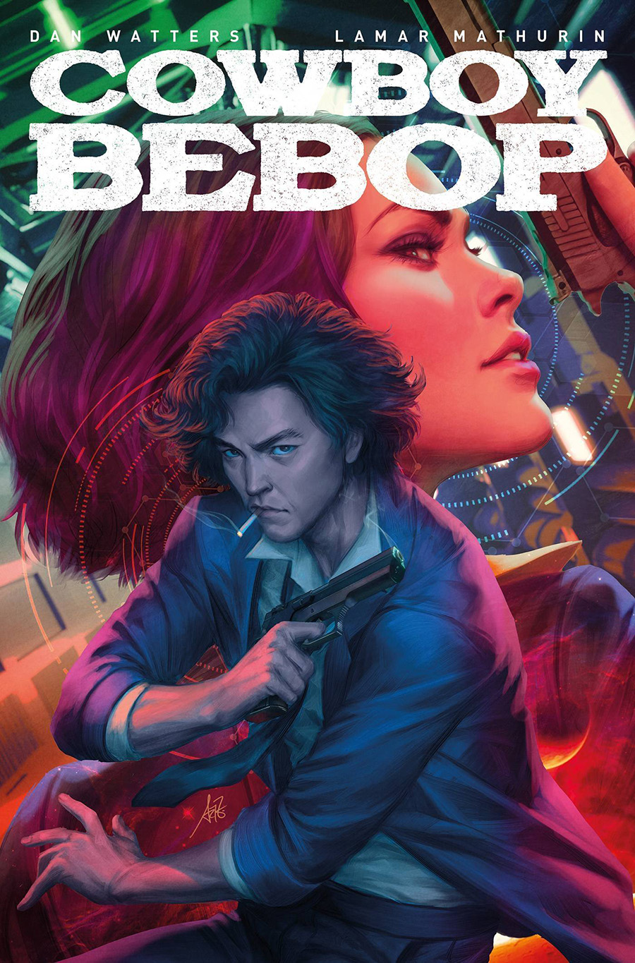 Cowboy Bebop #1 Cover J Incentive Stanley Artgerm Lau Foil Cover