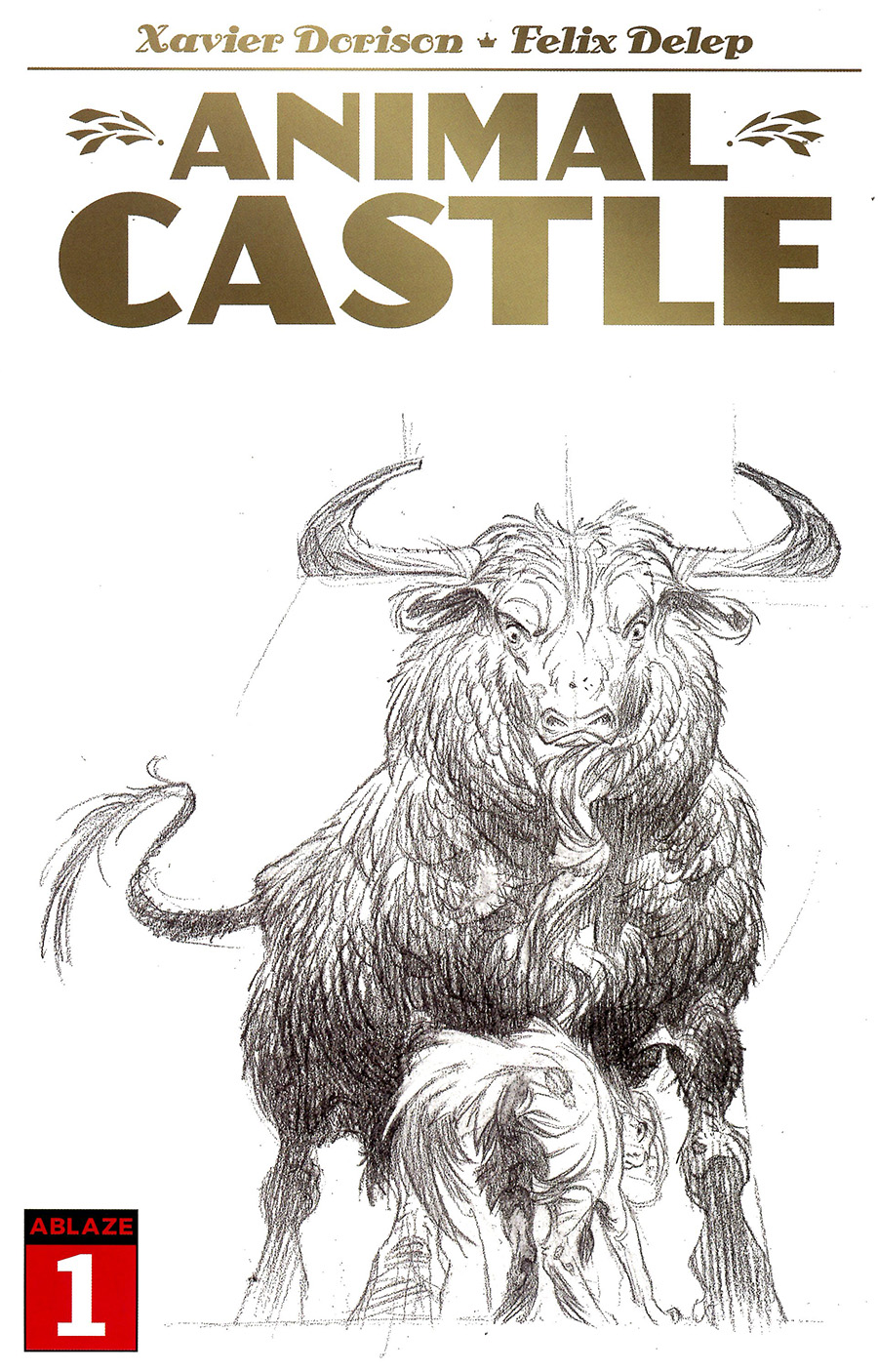 Animal Castle #1 Cover K 2nd Ptg Incentive Felix Delep Variant Cover (Limit 1 Per Customer)