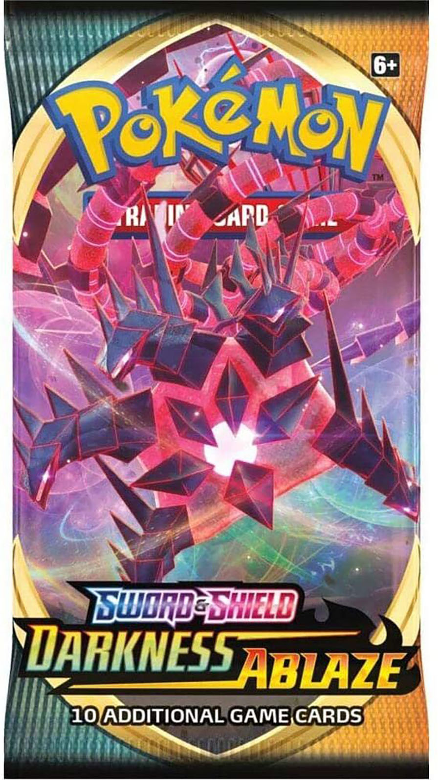 Pokemon Sword And Shield Darkness Ablaze Booster Pack