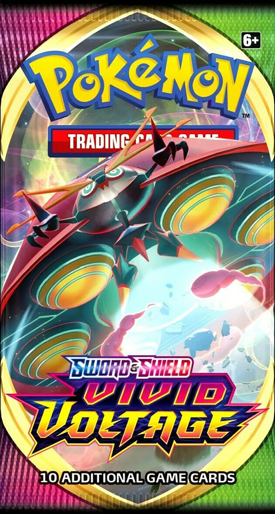 Pokemon Sword And Shield Vivid Voltage Booster Pack
