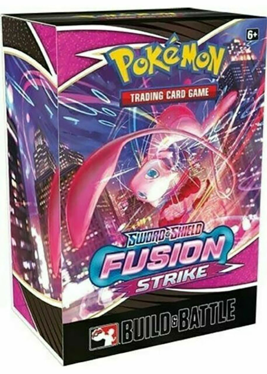 Pokemon Sword And Shield Fusion Strike Build And Battle Box Display of 10 Build And Battle Boxes