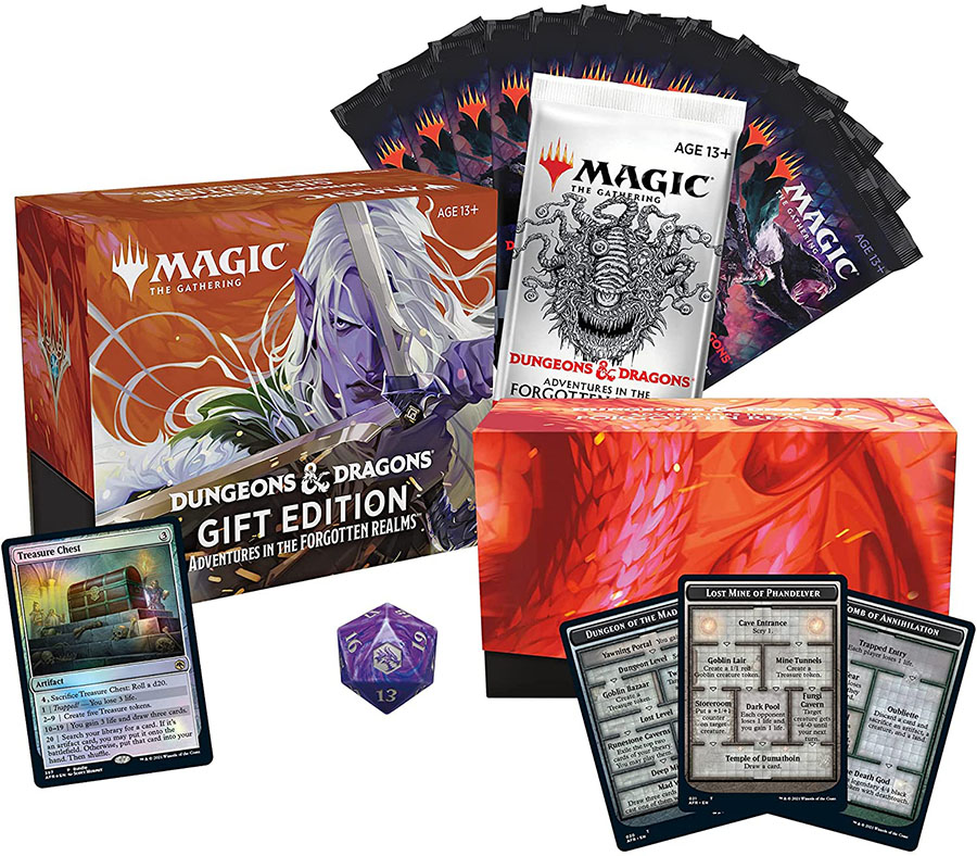 Magic The Gathering Adventures In The Forgotten Realms Bundle Gift Edition