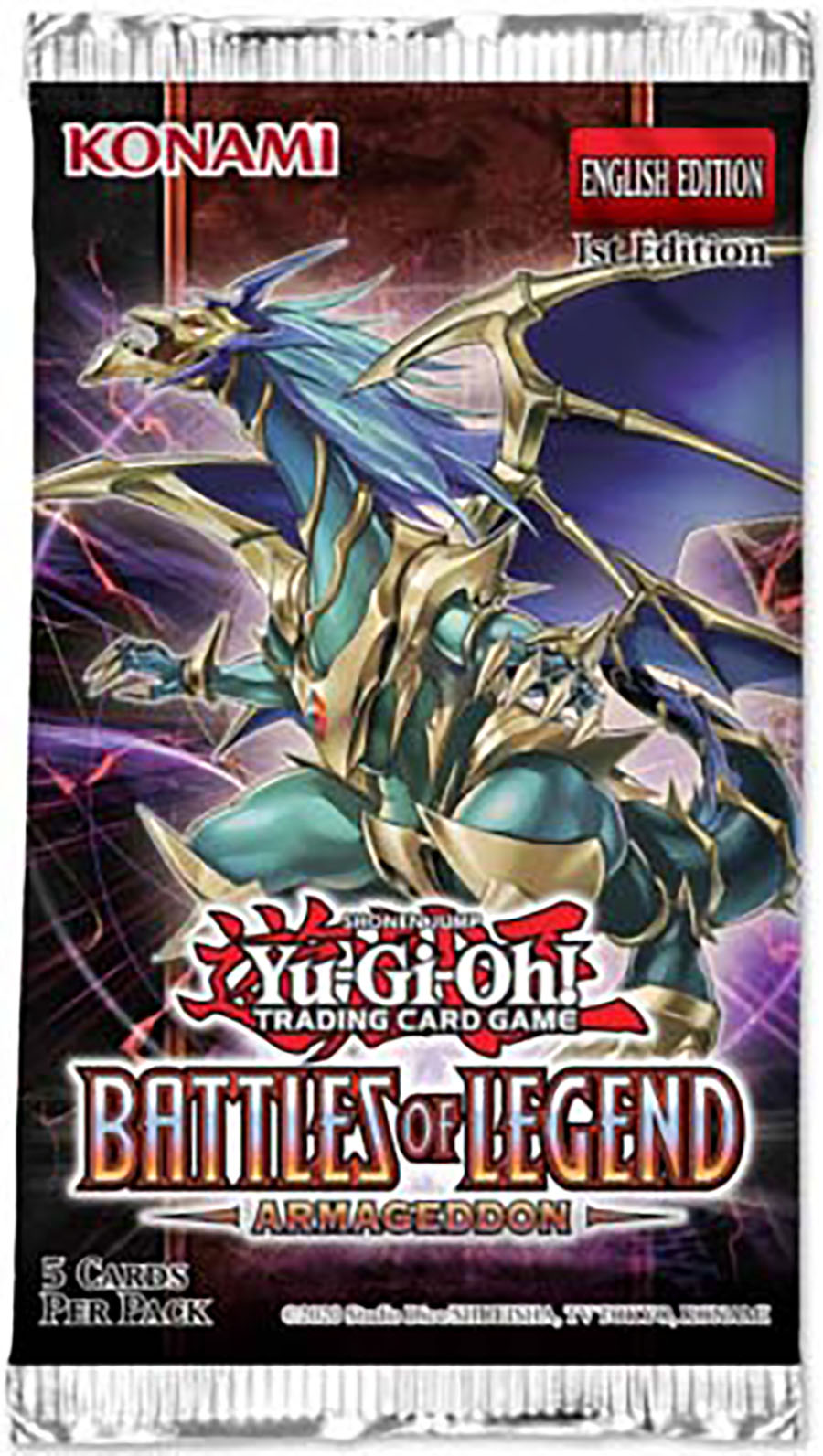 Yu-Gi-Oh Battles Of Legend 2021 Booster Pack