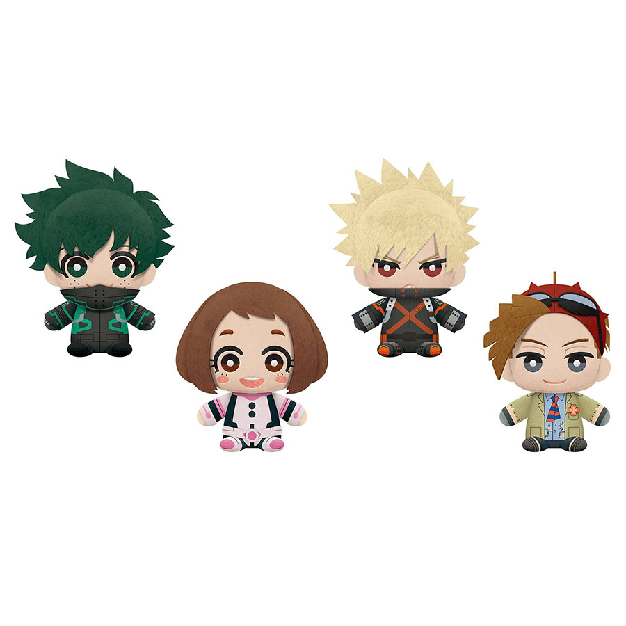 My Hero Academia World Heroes Mission Tomonui Plush Series 1 Assortment Case