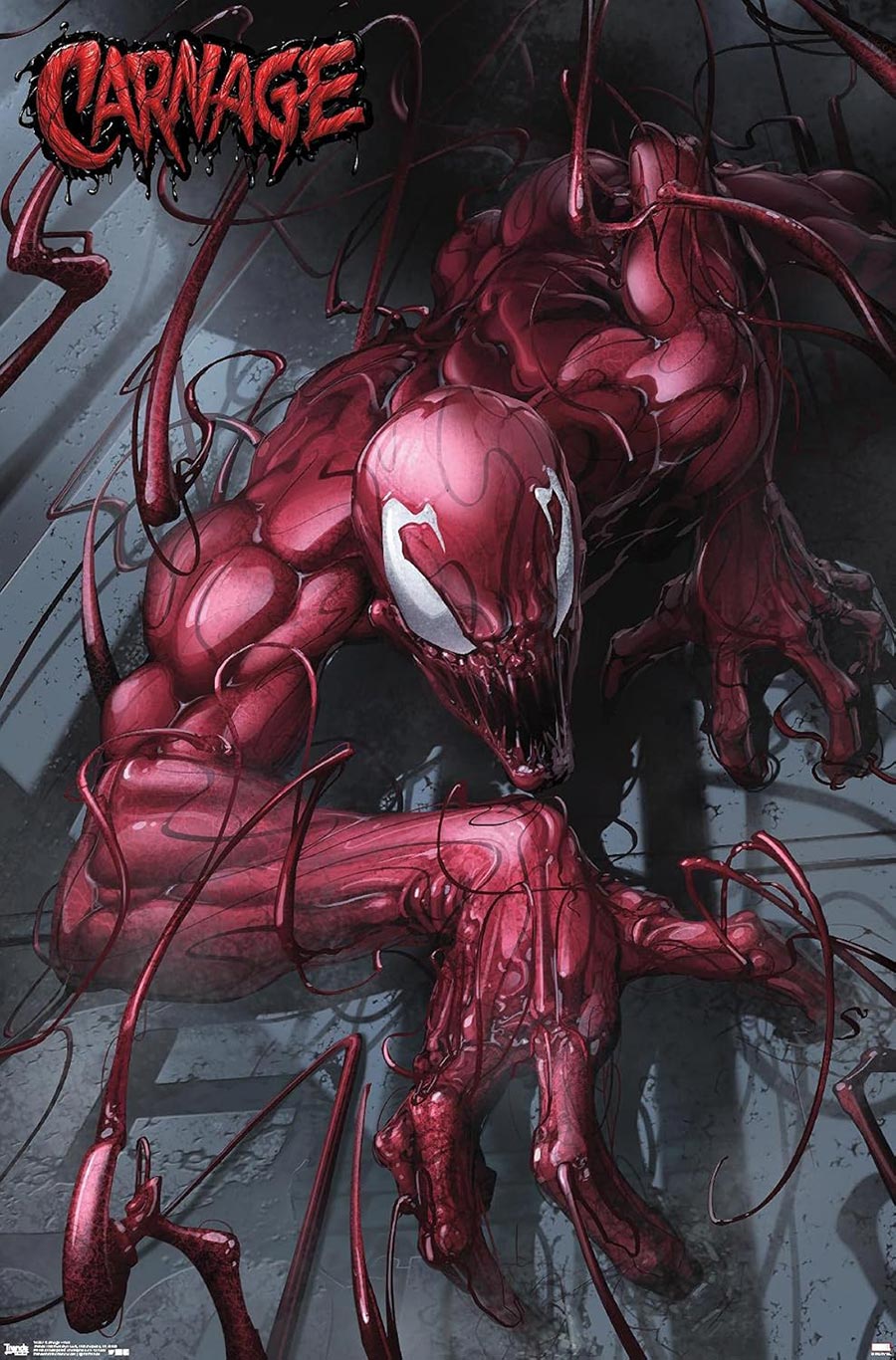 Marvel Comics Carnage Wall Poster