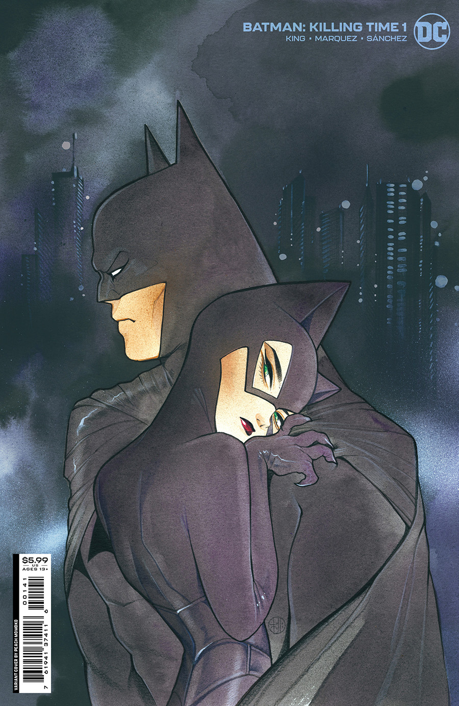 Batman Killing Time #1 Cover E Incentive Peach Momoko Card Stock Variant Cover