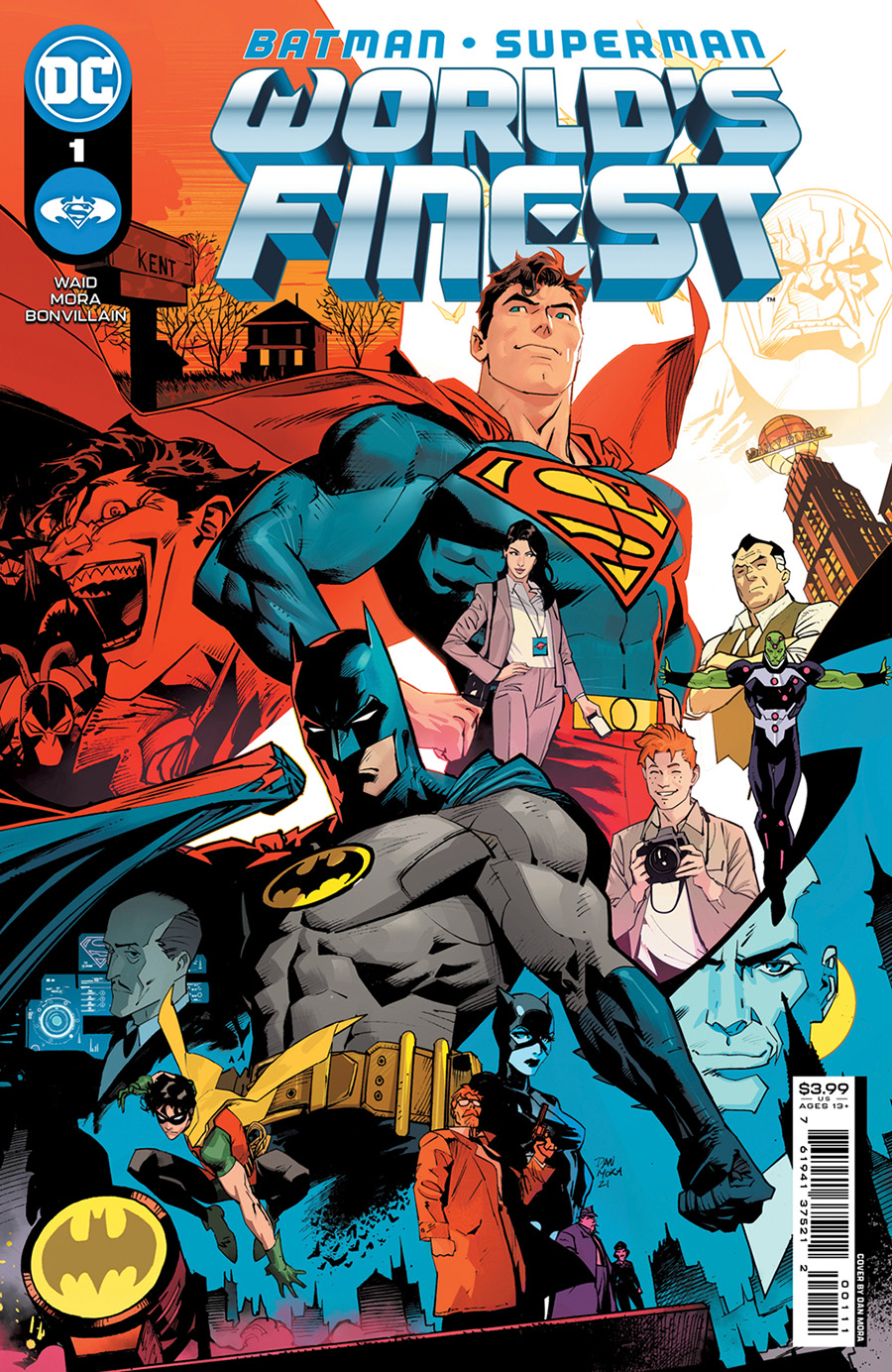 Batman Superman Worlds Finest #1 Cover A Regular Dan Mora Cover
