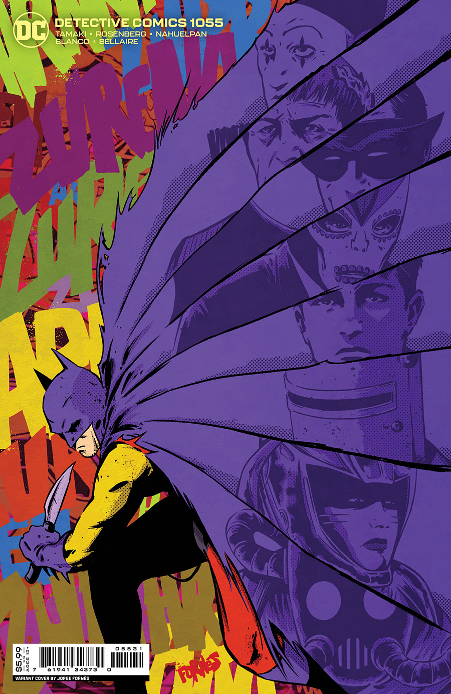 Detective Comics Vol 2 #1055 Cover C Incentive Jorge Fornes Card Stock Variant Cover