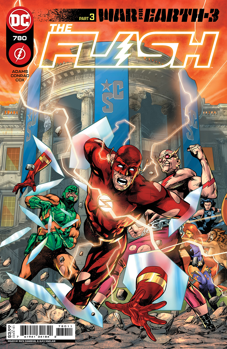 Flash Vol 5 #780 Cover A Regular Rafa Sandoval Cover (War For Earth-3 Part 3)