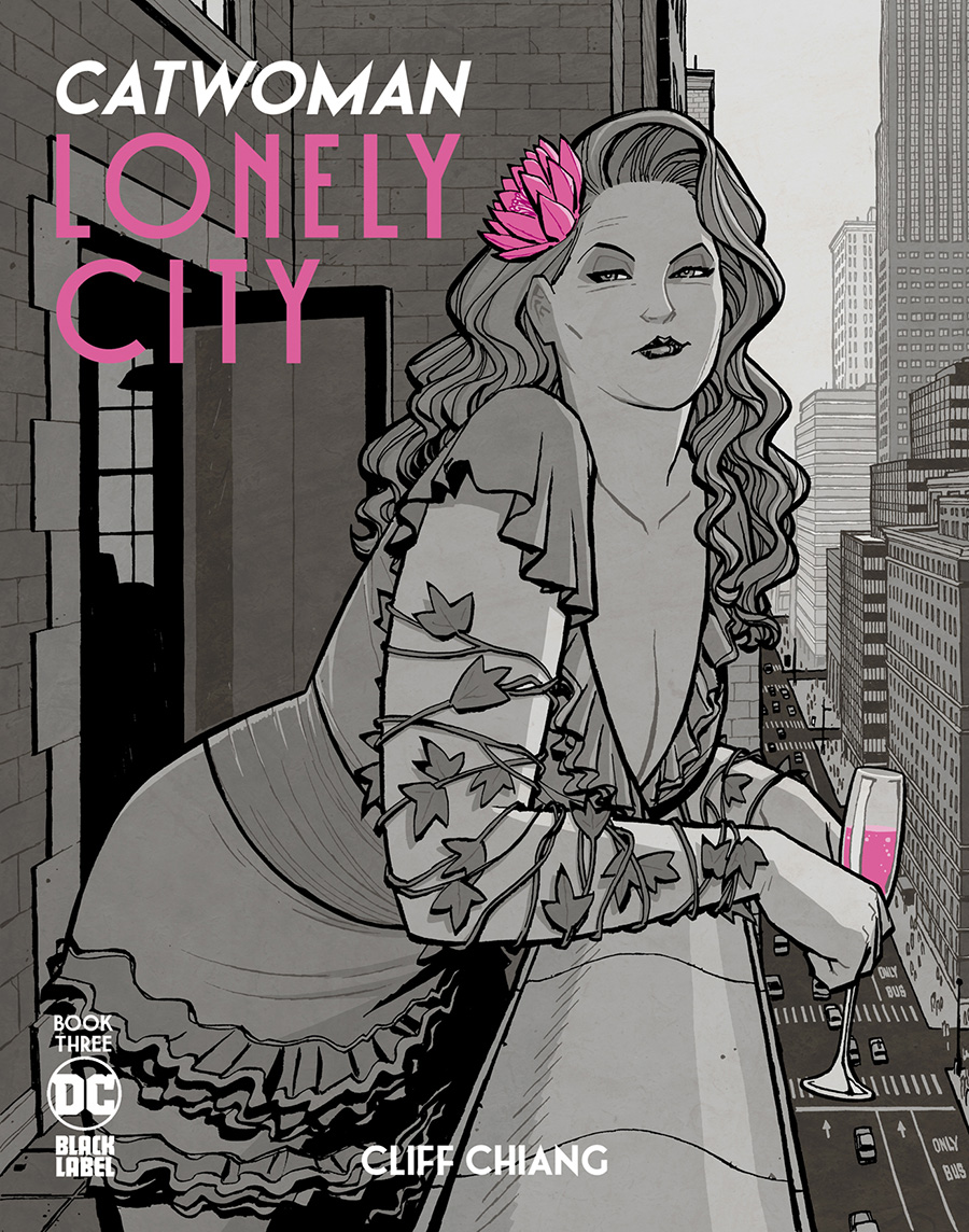 Catwoman Lonely City #3 Cover B Variant Cliff Chiang Cover