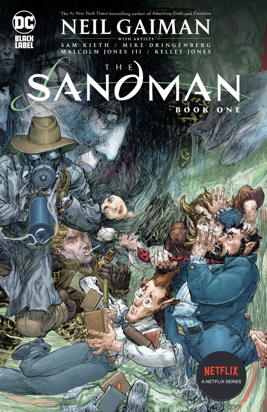 Sandman Book 1 TP Direct Market Michael William Kaluta Variant Cover
