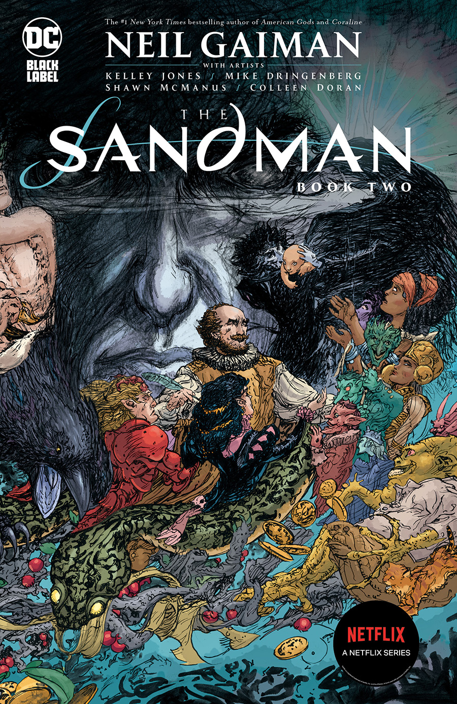 Sandman Book 2 TP Direct Market Michael William Kaluta Variant Cover