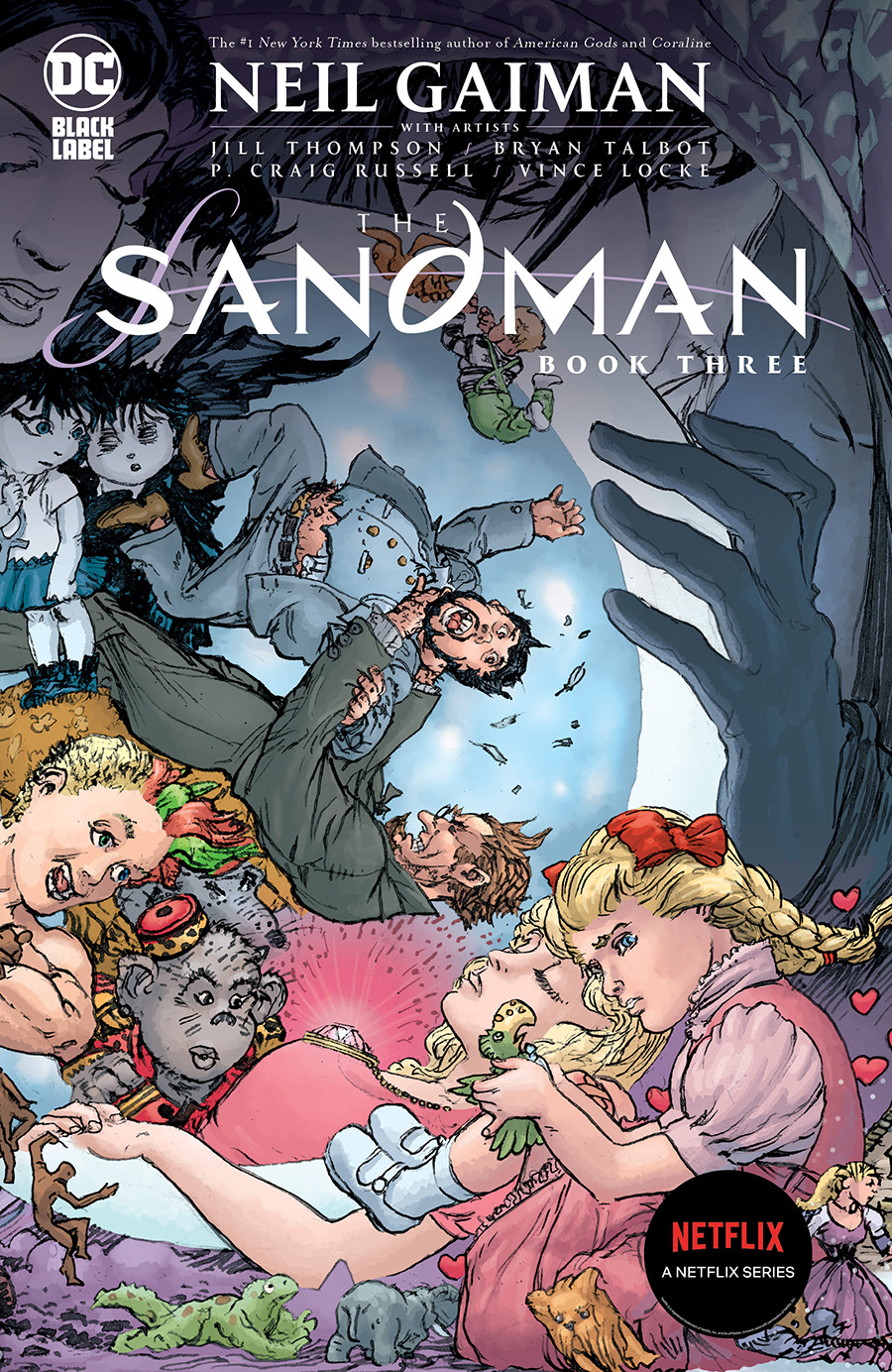 Sandman Book 3 TP Direct Market Michael William Kaluta Variant Cover