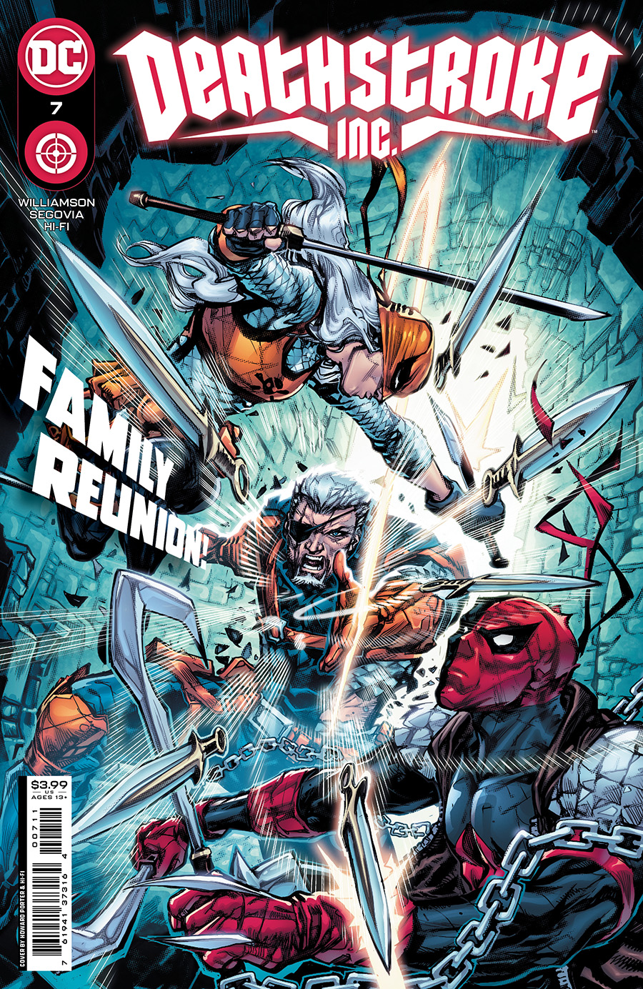 Deathstroke Inc #7 Cover A Regular Howard Porter Cover