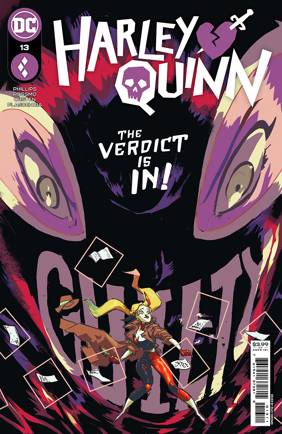 Harley Quinn Vol 4 #13 Cover A Regular Riley Rossmo Cover