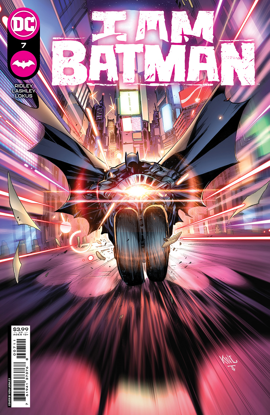 I Am Batman #7 Cover A Regular Ken Lashley Cover