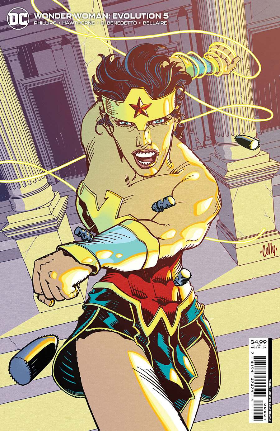 Wonder Woman Evolution #5 Cover B Variant Cully Hamner Card Stock Cover