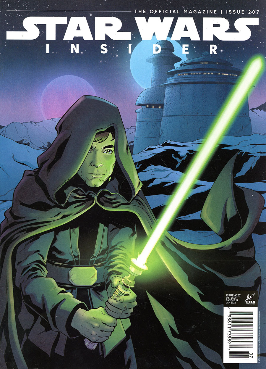 Star Wars Insider #207 January 2022 Variant Cover