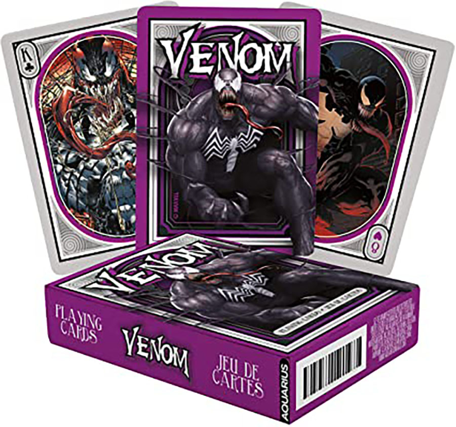 Aquarius Marvel Nouveau Playing Cards - Venom